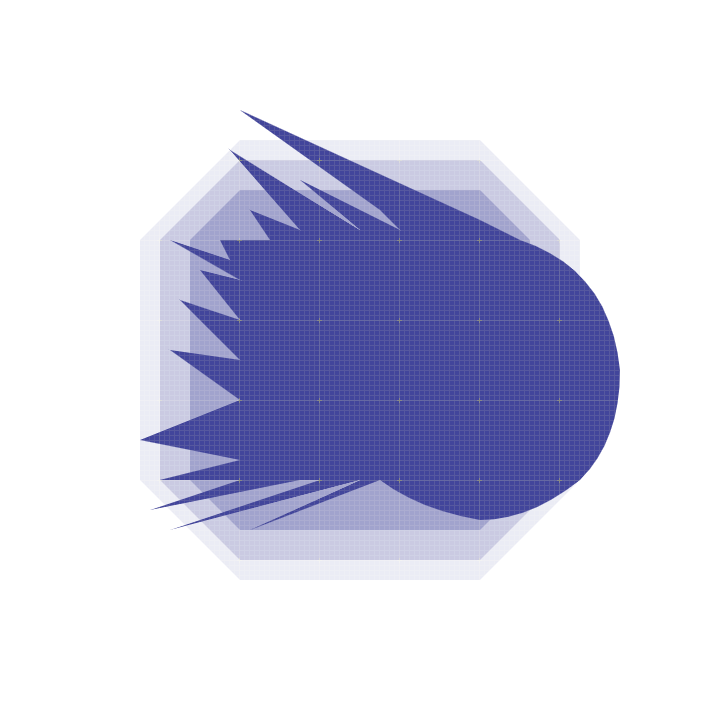 Фэнтезийный шаблон смешения текстур